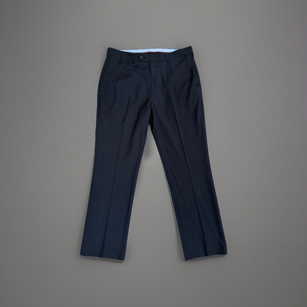 Roundtree & Yorke Travel Smart Mens Blue Dress Pants Size 36x30, Dress pants